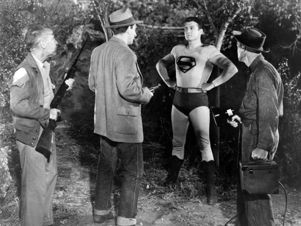 george reeves superman cape