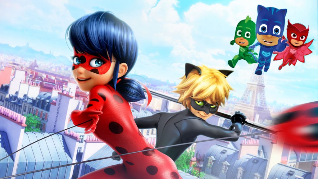 PJ Masks, Miraculous, the superhero genre and a pre-school generation