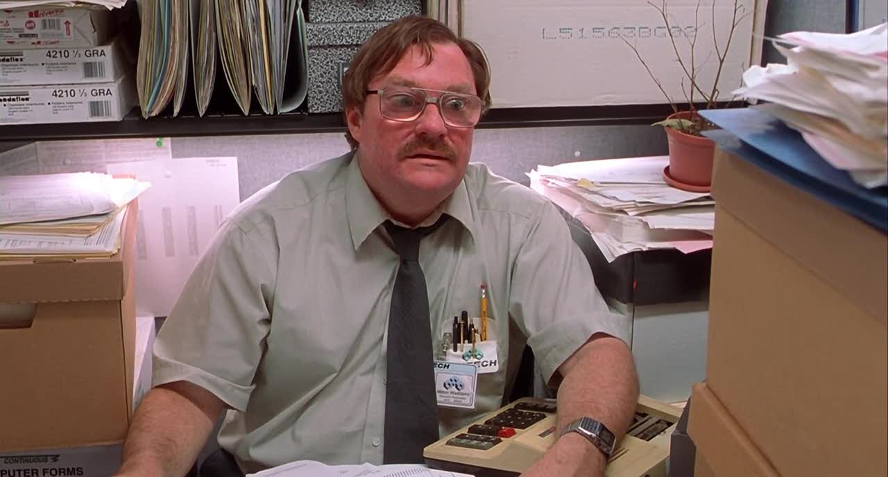 office space milton quotes