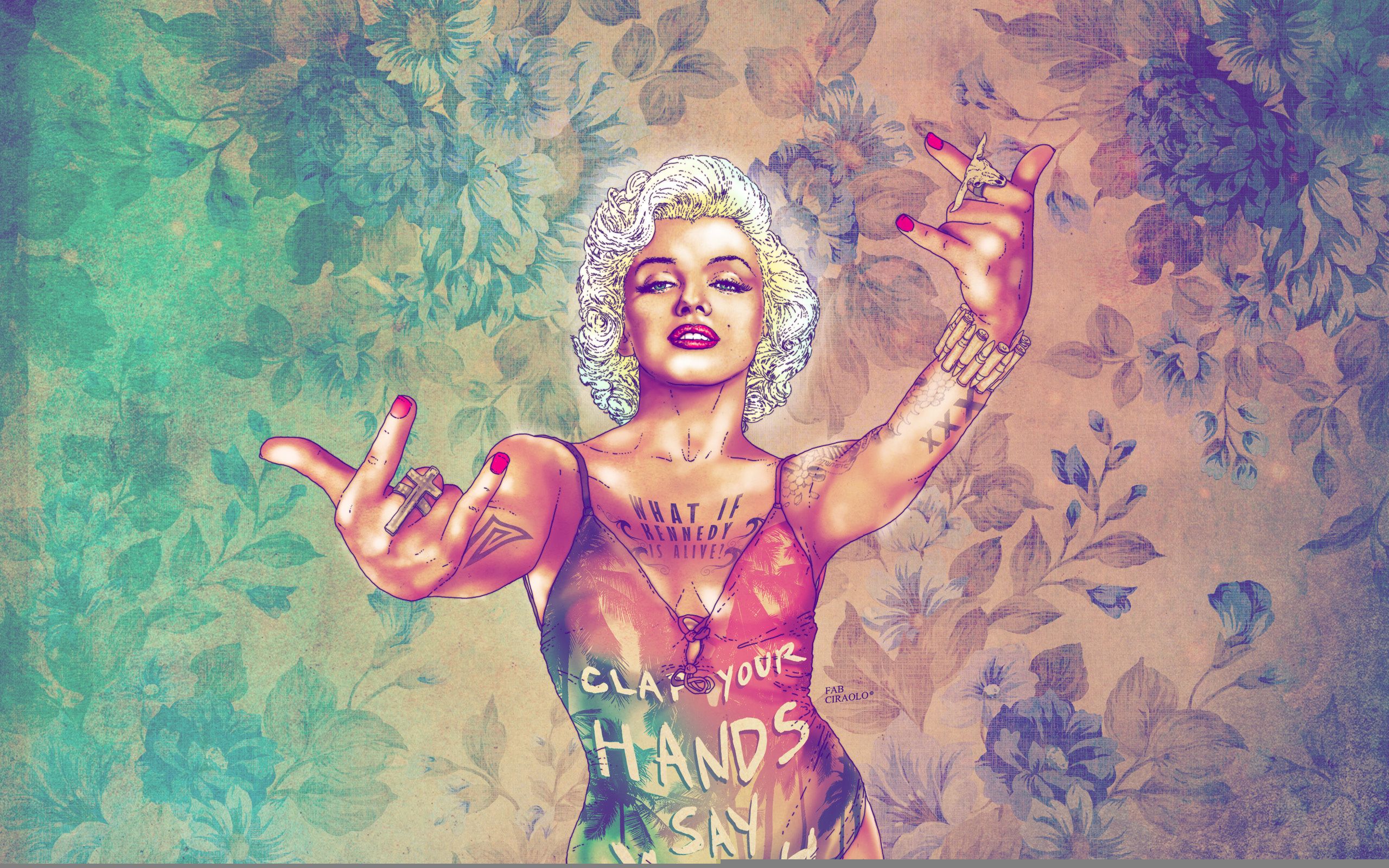 Marilyn Monroe - they don't make em like that no more2560 x 1600