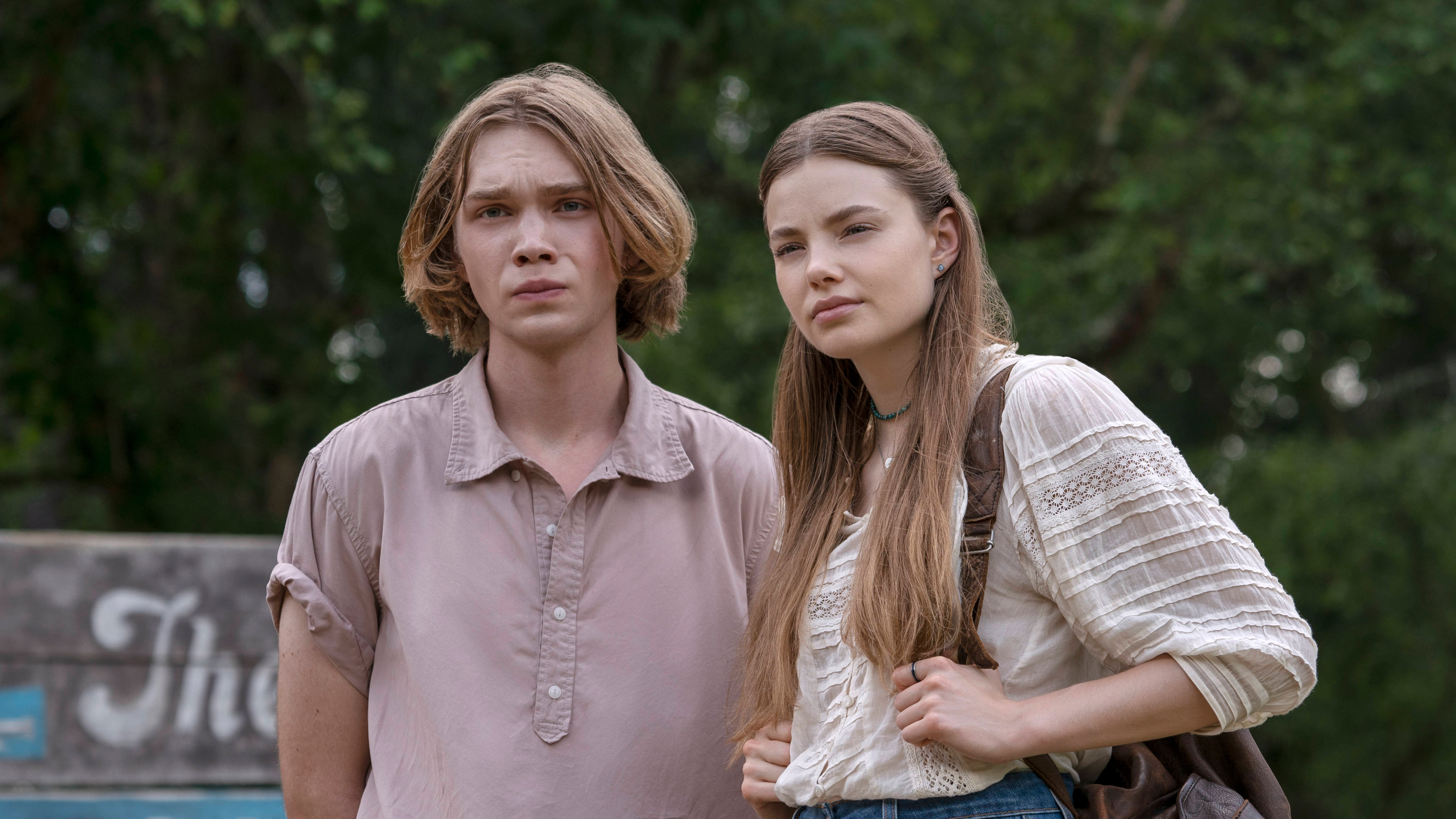 Charlie Plummer and Kristine Froseth in Looking for Alaska.