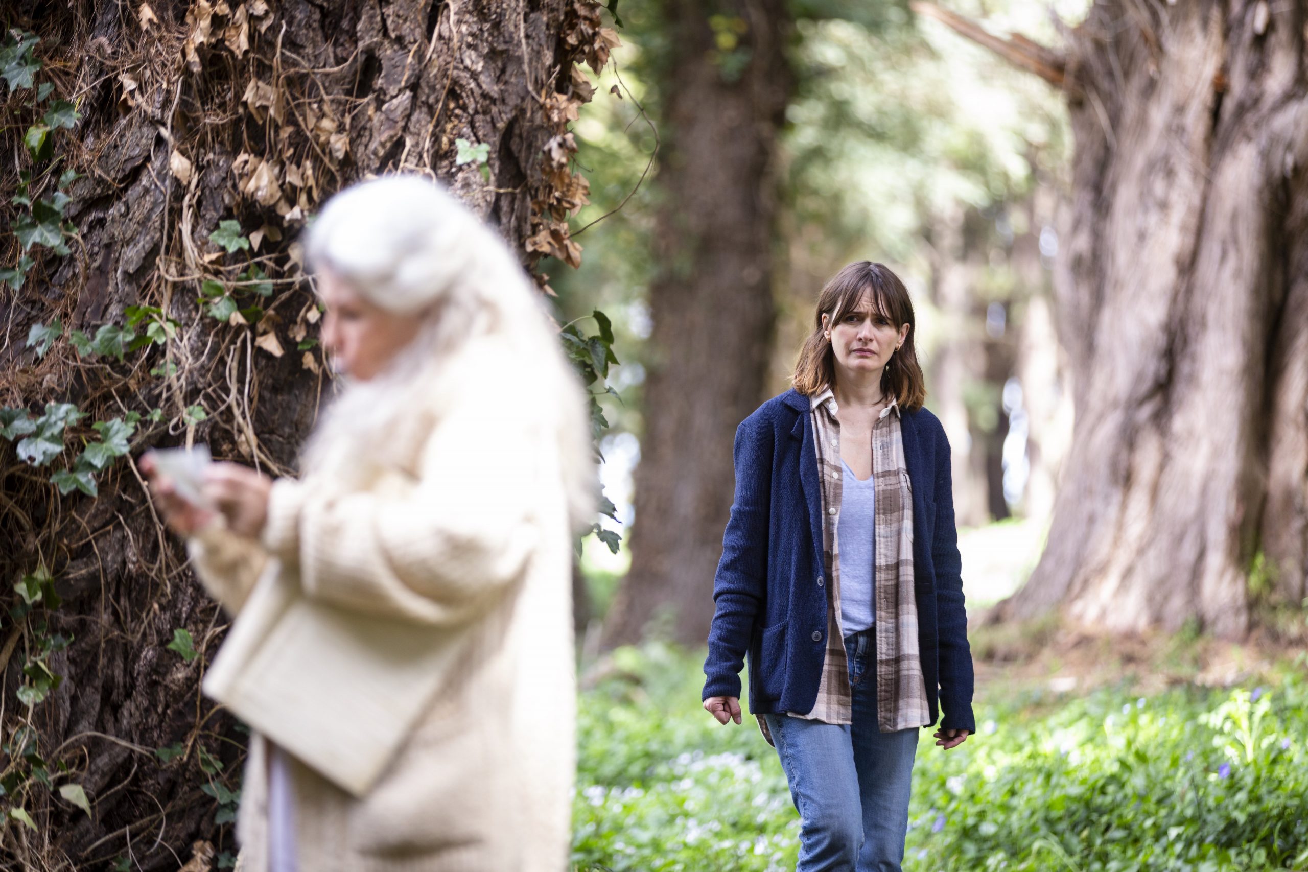 Robyn Nevin and Emily Mortimer in Relic